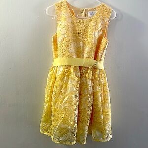 Yellow Lace Dress